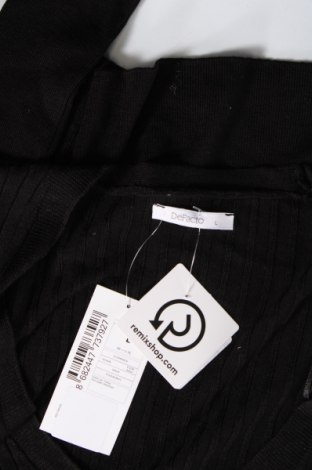 Damen Strickjacke Defacto, Größe L, Farbe Schwarz, Preis € 6,40