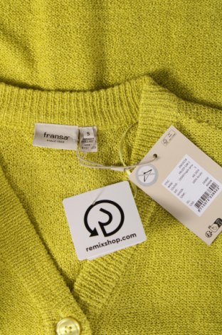 Damen Strickjacke Fransa, Größe S, Farbe Gelb, Preis € 15,70