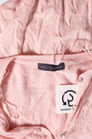 Damen Strickjacke Marks & Spencer, Größe M, Farbe Rosa, Preis 10,74 €