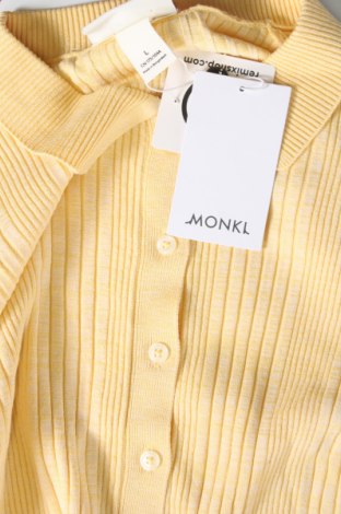 Γυναικεία ζακέτα Monki, Μέγεθος L, Χρώμα Κίτρινο, Τιμή 6,82 €