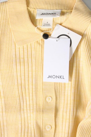 Дамска жилетка Monki, Размер S, Цвят Жълт, Цена 11,76 лв.