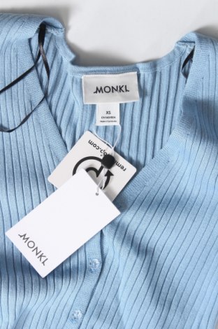 Γυναικεία ζακέτα Monki, Μέγεθος XS, Χρώμα Μπλέ, Τιμή 6,32 €