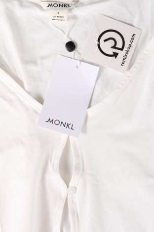 Damen Strickjacke Monki, Größe S, Farbe Weiß, Preis € 5,30