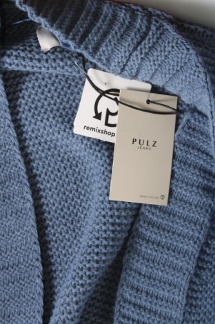 Γυναικεία ζακέτα Pulz Jeans, Μέγεθος M, Χρώμα Μπλέ, Τιμή 18,39 €