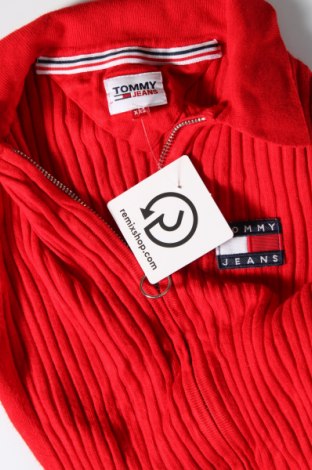 Γυναικεία ζακέτα Tommy Jeans, Μέγεθος XXS, Χρώμα Κόκκινο, Τιμή 35,44 €