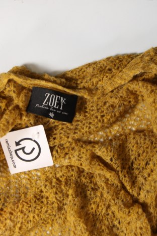 Дамска жилетка Zoey, Размер L, Цвят Жълт, Цена 6,96 лв.