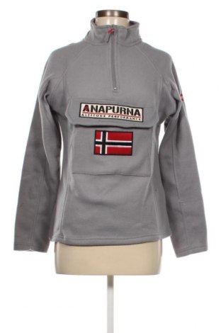 Γυναικεία μπλούζα fleece Geographical Norway, Μέγεθος L, Χρώμα Γκρί, Τιμή 19,33 €