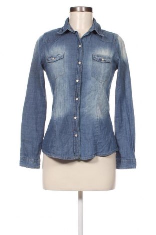 Γυναικείο πουκάμισο, Μέγεθος XS, Χρώμα Μπλέ, Τιμή 2,78 €