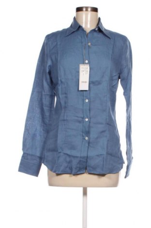 Γυναικείο πουκάμισο Alan Paine, Μέγεθος XL, Χρώμα Μπλέ, Τιμή 15,77 €