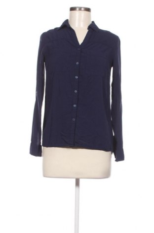 Γυναικείο πουκάμισο Amisu, Μέγεθος XS, Χρώμα Μπλέ, Τιμή 2,30 €