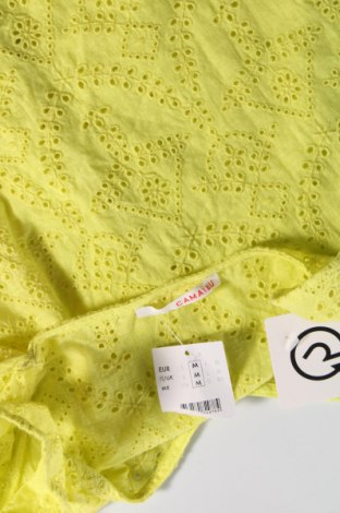 Γυναικείο πουκάμισο Camaieu, Μέγεθος M, Χρώμα Κίτρινο, Τιμή 24,74 €