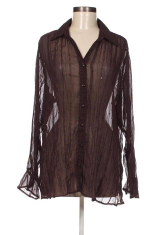 Γυναικείο πουκάμισο Canda, Μέγεθος L, Χρώμα Καφέ, Τιμή 15,46 €