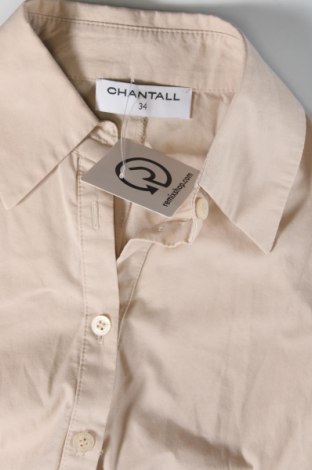 Γυναικείο πουκάμισο Chantall, Μέγεθος XS, Χρώμα  Μπέζ, Τιμή 4,66 €