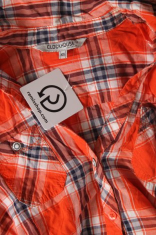 Γυναικείο πουκάμισο Clockhouse, Μέγεθος XS, Χρώμα Πολύχρωμο, Τιμή 2,63 €