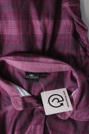 Γυναικείο πουκάμισο Crane, Μέγεθος L, Χρώμα Βιολετί, Τιμή 2,32 €