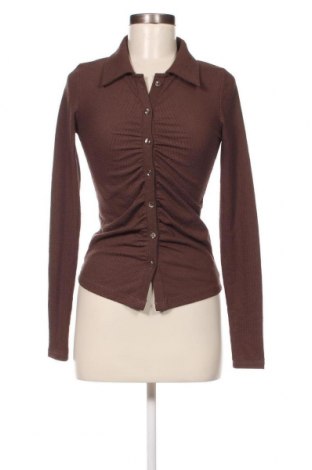 Γυναικείο πουκάμισο Cubus, Μέγεθος XS, Χρώμα Καφέ, Τιμή 3,87 €