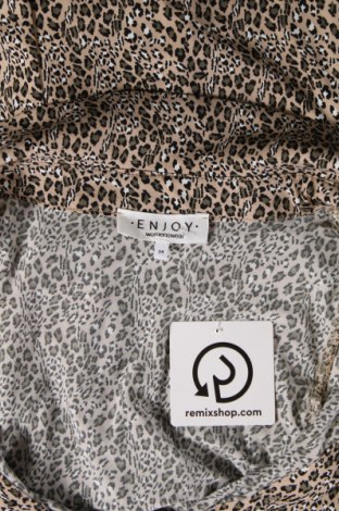 Γυναικείο πουκάμισο Enjoy, Μέγεθος M, Χρώμα  Μπέζ, Τιμή 2,32 €
