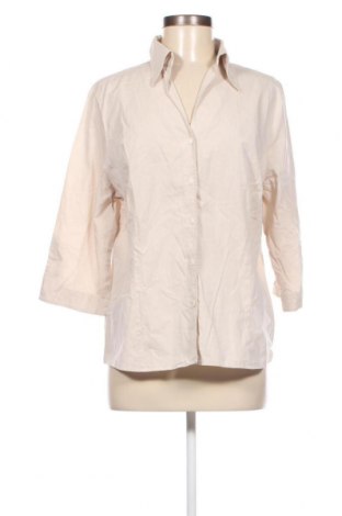 Γυναικείο πουκάμισο Eterna  Excellent, Μέγεθος XL, Χρώμα  Μπέζ, Τιμή 6,53 €