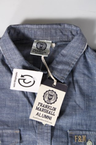 Γυναικείο πουκάμισο Franklin & Marshall, Μέγεθος S, Χρώμα Μπλέ, Τιμή 52,58 €