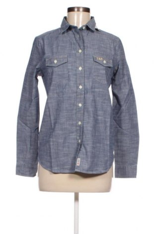 Γυναικείο πουκάμισο Franklin & Marshall, Μέγεθος S, Χρώμα Μπλέ, Τιμή 52,58 €