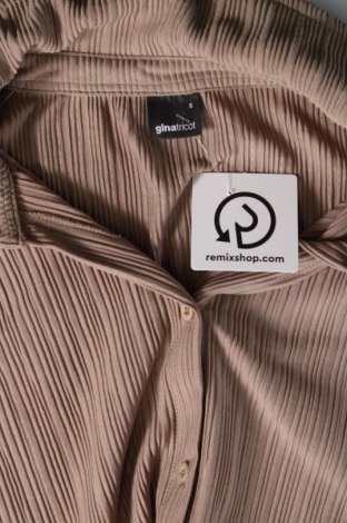 Γυναικείο πουκάμισο Gina Tricot, Μέγεθος S, Χρώμα  Μπέζ, Τιμή 9,28 €