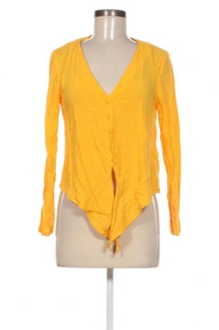 Дамска риза H&M Divided, Размер L, Цвят Жълт, Цена 7,50 лв.