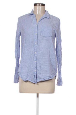 Γυναικείο πουκάμισο H&M L.O.G.G., Μέγεθος XS, Χρώμα Μπλέ, Τιμή 4,64 €
