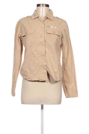 Γυναικείο πουκάμισο Idpdt, Μέγεθος M, Χρώμα  Μπέζ, Τιμή 2,57 €