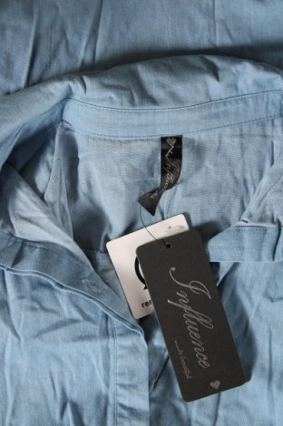 Γυναικείο πουκάμισο Influence, Μέγεθος M, Χρώμα Μπλέ, Τιμή 20,04 €
