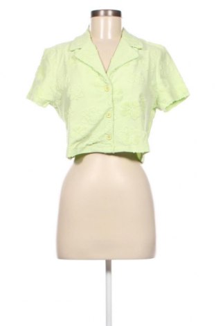 Γυναικείο πουκάμισο Jennyfer, Μέγεθος M, Χρώμα Πράσινο, Τιμή 8,45 €