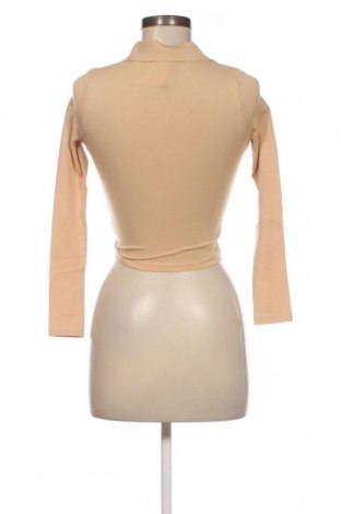Γυναικείο πουκάμισο Jennyfer, Μέγεθος XXS, Χρώμα  Μπέζ, Τιμή 5,16 €
