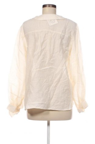 Дамска риза Lindex, Размер M, Цвят Екрю, Цена 25,00 лв.