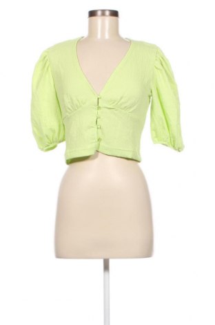 Γυναικείο πουκάμισο Monki, Μέγεθος M, Χρώμα Πράσινο, Τιμή 8,84 €