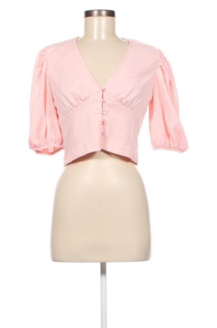 Дамска риза Monki, Размер M, Цвят Розов, Цена 15,68 лв.