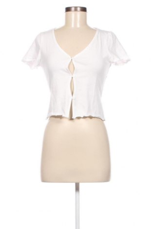 Γυναικείο πουκάμισο Monki, Μέγεθος M, Χρώμα Λευκό, Τιμή 8,59 €