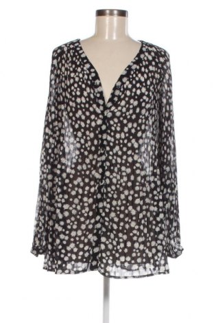 Γυναικείο πουκάμισο Ms Mode, Μέγεθος M, Χρώμα Μαύρο, Τιμή 15,46 €