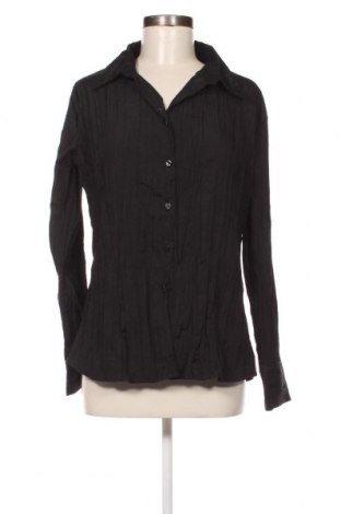 Γυναικείο πουκάμισο Okay, Μέγεθος M, Χρώμα Μαύρο, Τιμή 3,25 €