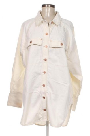 Γυναικείο πουκάμισο River Island, Μέγεθος L, Χρώμα Εκρού, Τιμή 18,56 €