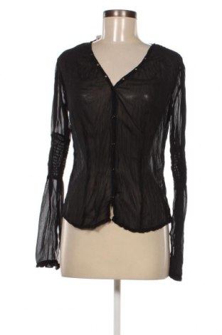 Γυναικείο πουκάμισο Tom Tailor, Μέγεθος XS, Χρώμα Μαύρο, Τιμή 3,71 €