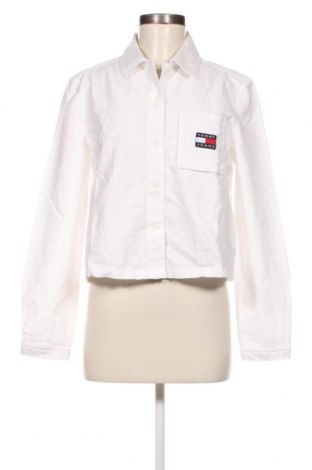 Γυναικείο πουκάμισο Tommy Jeans, Μέγεθος M, Χρώμα Λευκό, Τιμή 33,40 €