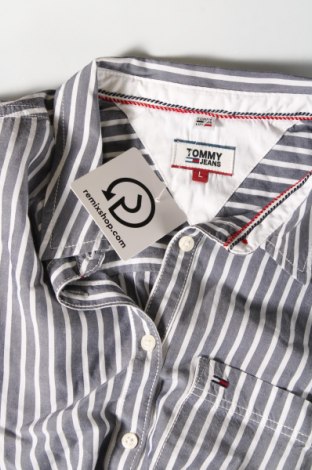 Γυναικείο πουκάμισο Tommy Jeans, Μέγεθος L, Χρώμα Πολύχρωμο, Τιμή 27,83 €