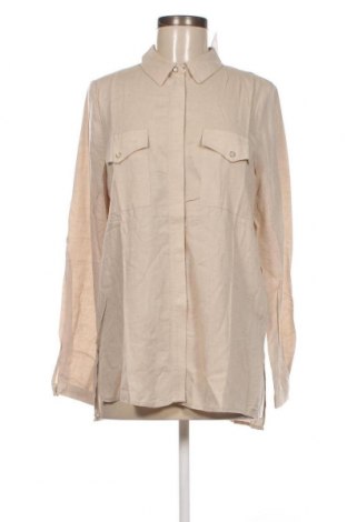 Γυναικείο πουκάμισο VILA, Μέγεθος S, Χρώμα  Μπέζ, Τιμή 7,01 €