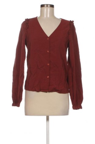 Γυναικείο πουκάμισο VILA, Μέγεθος XS, Χρώμα Καφέ, Τιμή 5,16 €