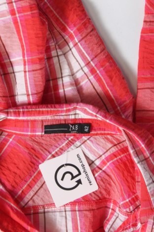 Γυναικείο πουκάμισο Zab, Μέγεθος L, Χρώμα Πολύχρωμο, Τιμή 3,56 €