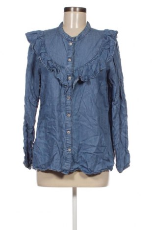 Γυναικείο πουκάμισο Zizzi, Μέγεθος S, Χρώμα Μπλέ, Τιμή 3,23 €