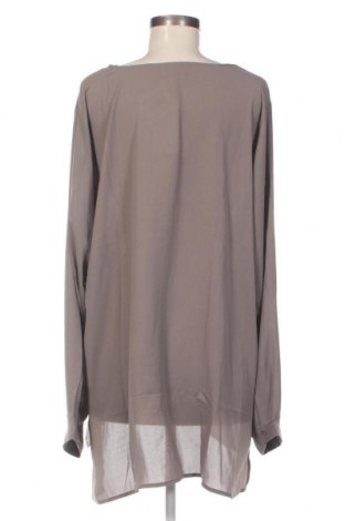 Γυναικείο πουκάμισο Zizzi, Μέγεθος 3XL, Χρώμα Καφέ, Τιμή 35,05 €