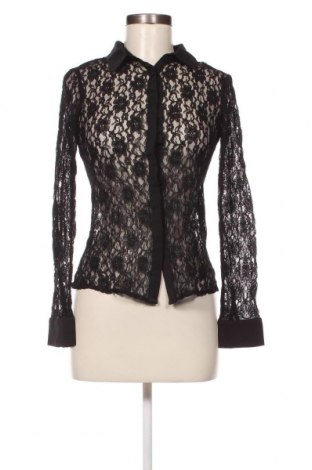 Γυναικείο πουκάμισο mbyM, Μέγεθος M, Χρώμα Μαύρο, Τιμή 4,84 €