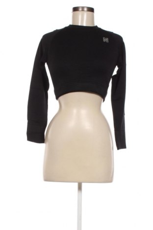 Дамска спортна блуза, Размер M, Цвят Черен, Цена 7,44 лв.
