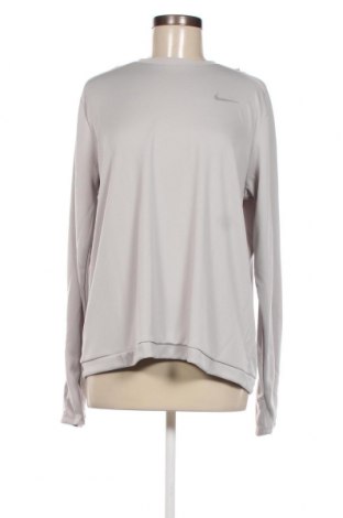 Дамска спортна блуза Nike, Размер XL, Цвят Сив, Цена 48,06 лв.