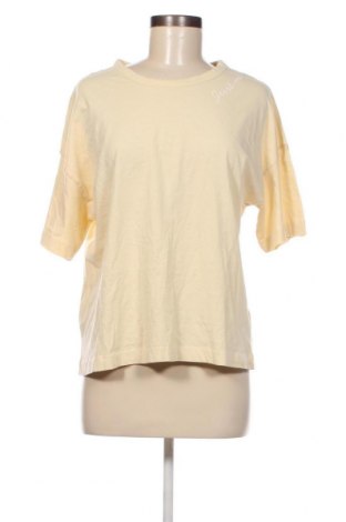 Γυναικείο t-shirt Camaieu, Μέγεθος L, Χρώμα Κίτρινο, Τιμή 5,63 €